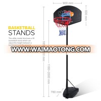 Adjustable Movable Basketball Hoop Stand Bsketball Game For Sale