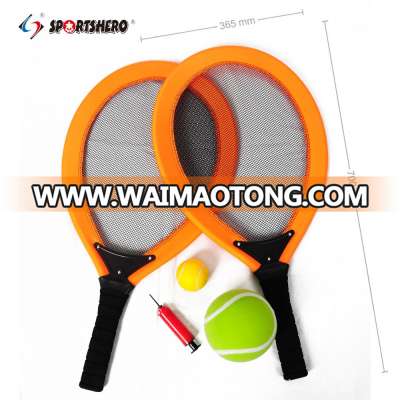 Jumbo Tennis Racket Soft Inflatable Tenis ball for Family