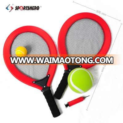 Outdoor Custom Tennis Beach Ball Fabric Racket With Ball And Pump